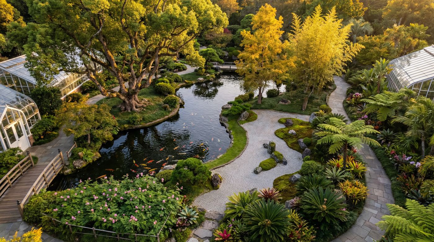 萝莉岛植物园视频